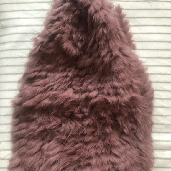 Real Rabbit Fur neck warmer - Picture 2 of 3